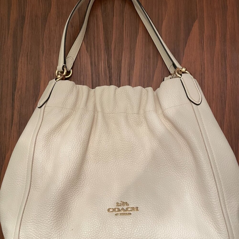 Coach leather purse
